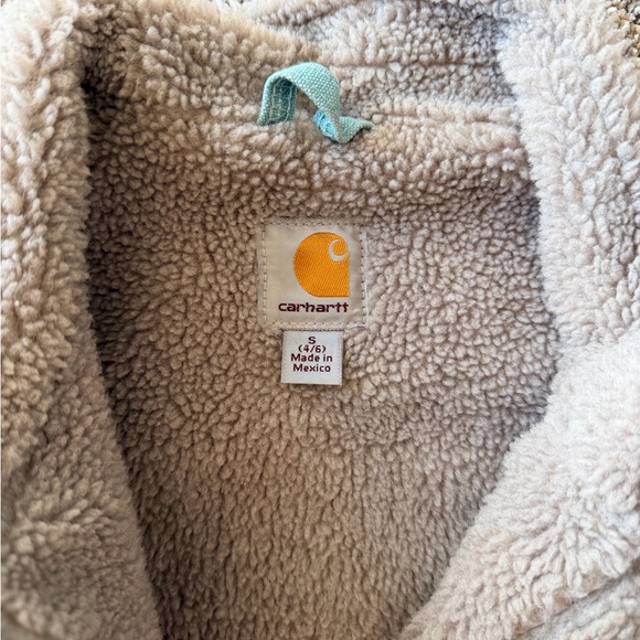 Carhartt Mint/Teal Sherpa Vest - Picture 3 of 3